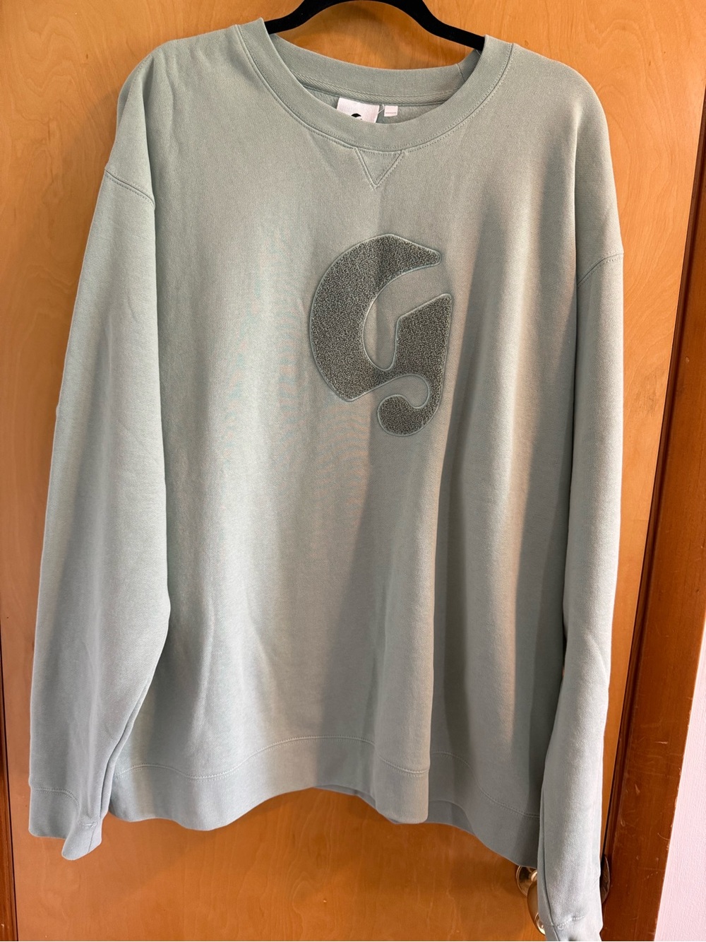 Glossier Sage Green Crewneck Sweatshirt
